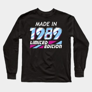 Made in 1989 All Original Parts Long Sleeve T-Shirt